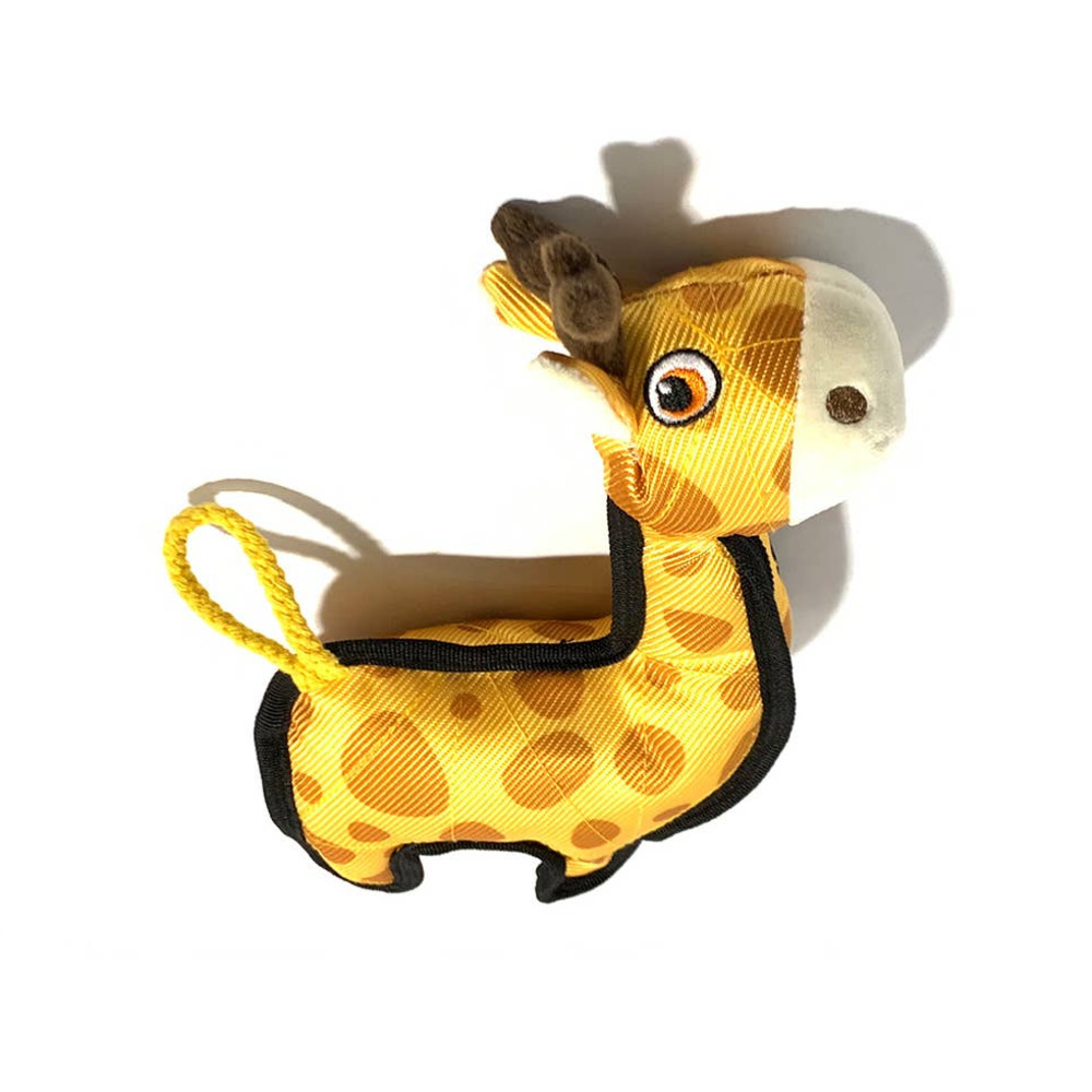 Geo The Giraffe Yellow Dog Toy